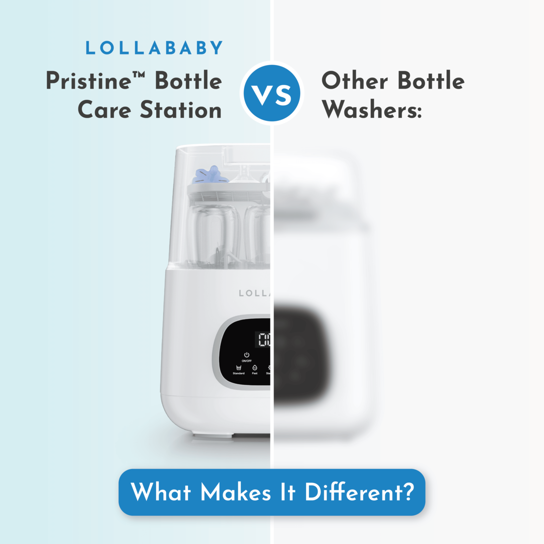 Lollababy Pristine bottle care station vs other baby bottle washers comparison
